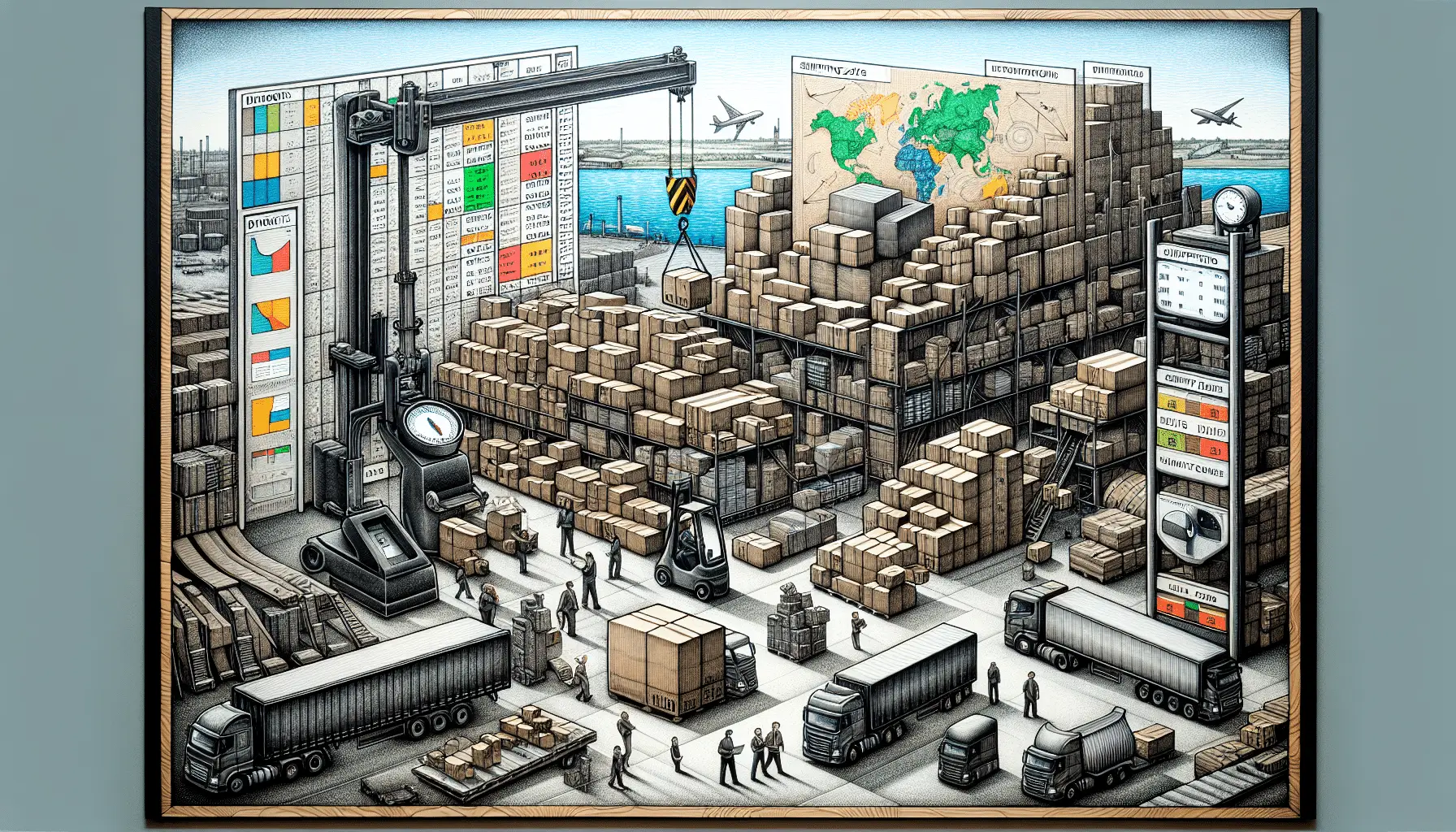 Illustration of shipping cost factors