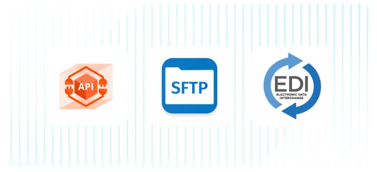 SOC 2 Type II certified and GDPR compliant badge for secure shipping data integration