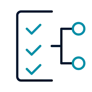 Structured, reviewable record of every audited charge